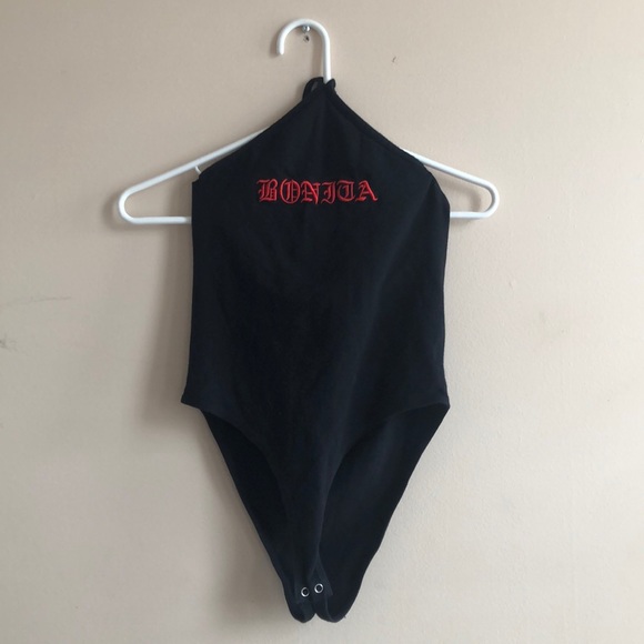 Forever 21 “Bonita” Halter Tie Bodysuit - Picture 1 of 4